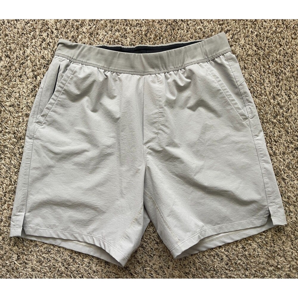 Public Rec Shorts Mens 34 Gray 7" Active Workout